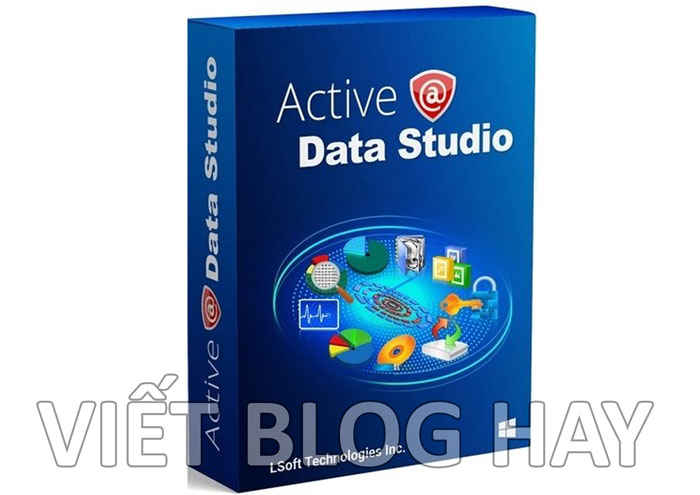 Phần mềm đọc Ebook Active@ Data Studio 17 Portable