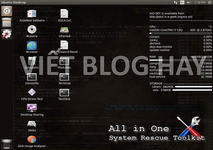 Phần mềm Ebook All in One – System Rescue Toolkit