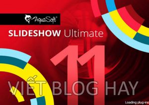 Phần mềm chính video AquaSoft SlideShow 11 Ultimate