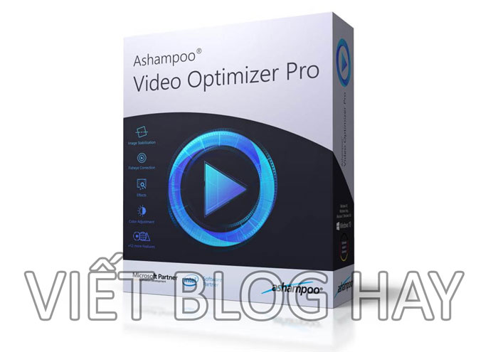 Phần mềm Ashampoo Video Optimizer Pro 2.0.1 Portable 