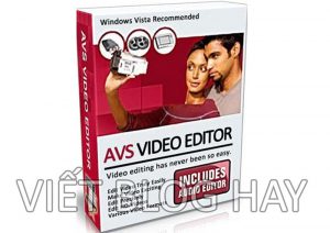 Phần mềm chính video AVS Video Editor 9.2 Portable