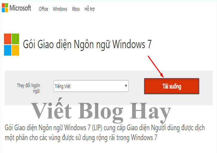Cách chuyển ngôn ngữ máy tính sang tiếng Việt Window 7 - Bước 1