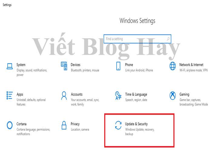 Cách tăng tốc độ mạng win 10 bằng Windows Update Delivery Optimization - Bước 2