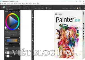Phần mềm vẽ tranh Corel Painter 2021 Portable