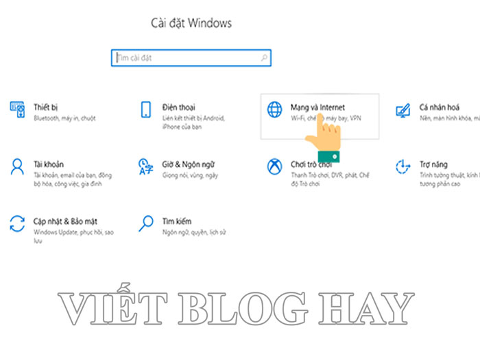 Hướng dẫn cách tắt Window update win 10 bằng Metered Connection - Bước 2