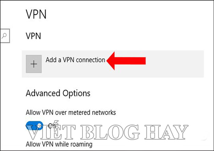 Hướng dẫn cài đặt VPN cho win 10 - Bước 4