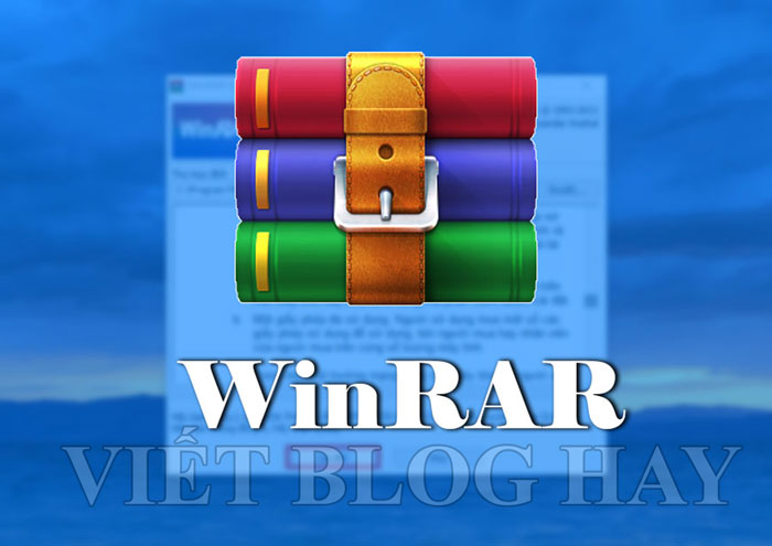 Phần mềm thiết yếu dành cho máy tính - Winrar
