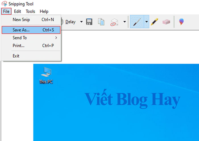 Cách chụp ảnh màn hình máy tính Windows bằng Snipping Tool - 6