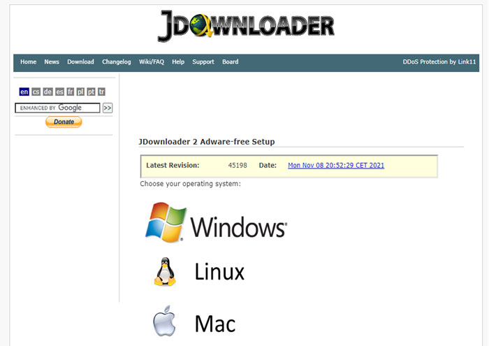 Tải video bằng phần mềm JDownloader 2